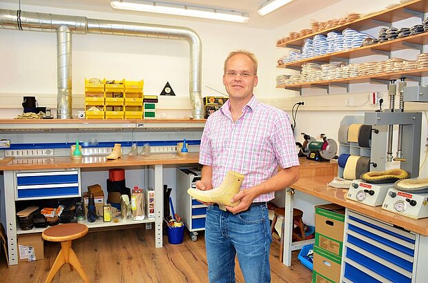 Schuhtechnik für orthopädische Schuhe in München Oberföhring