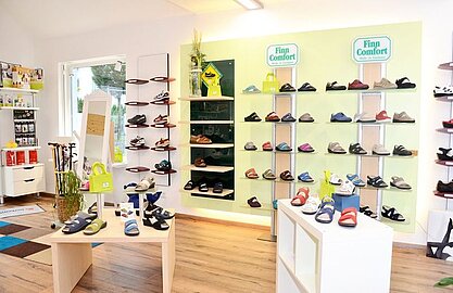 Gesundheitsschuhe  im Ladengeschäft München Oberföhring