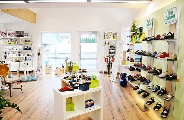 Ladengeschäft / Sanitätshaus München - Schuhtechnik Beck