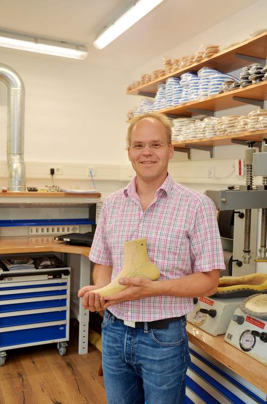 Werkstatt - Schuhtechnik Beck München Oberföhring - Herr Beck